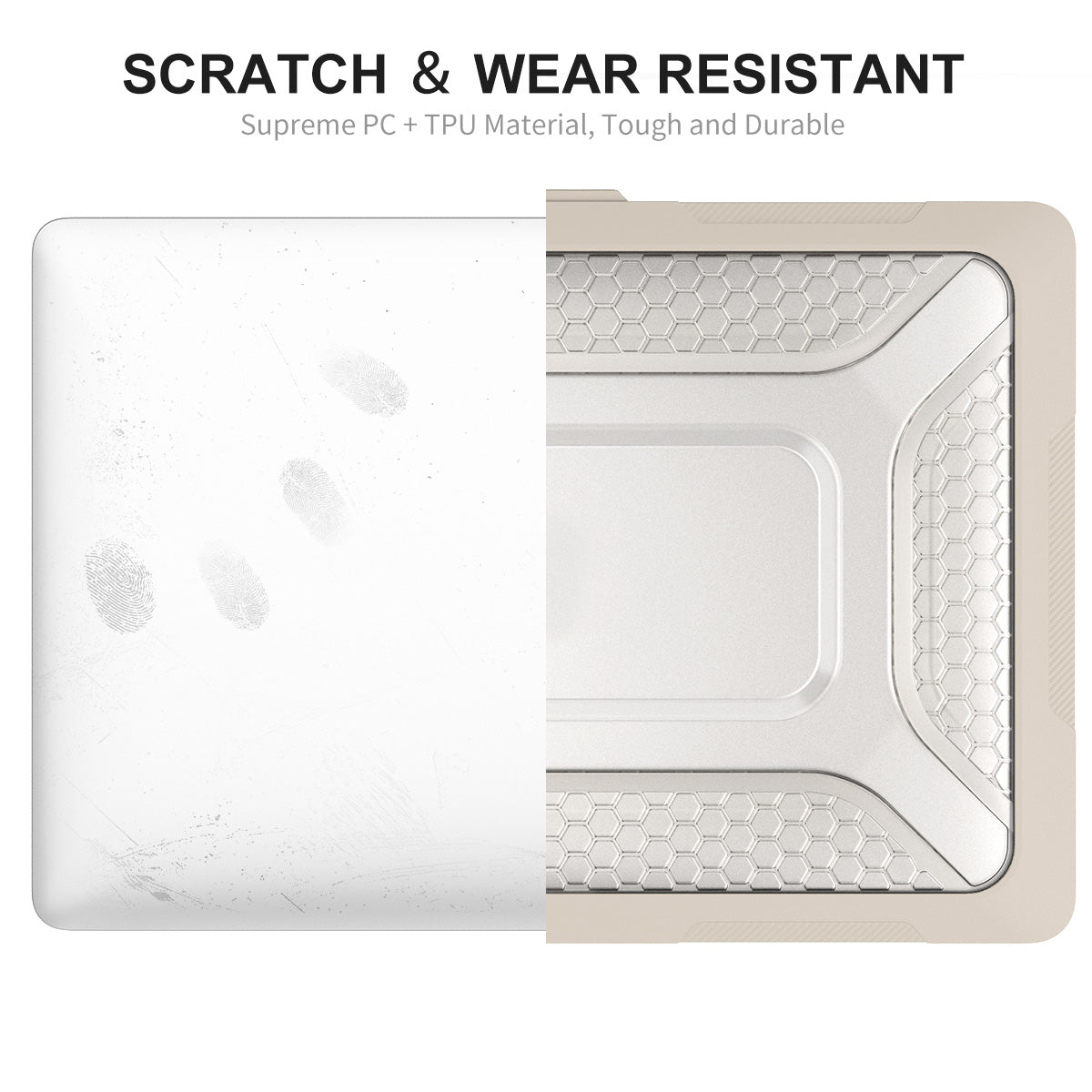 for MacBook Pro 13 inch (2016) A1706 / (2018) A1989 / (2019) A2159 (EU Version) Kickstand Case Hard PC Heat Dissipation Cover with TPU Keyboard Film + Dust-Proof Plugs - Khaki for MacBook Pro 13 inch (2016) A1706 / (2018) A1989 / (2019) A2159 (EU Version) Kickstand Case Hard PC Heat Dissipation Cover with TPU Keyboard Film + Dust-Proof Plugs - Khaki